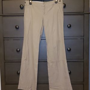 Flare-leg dress pants